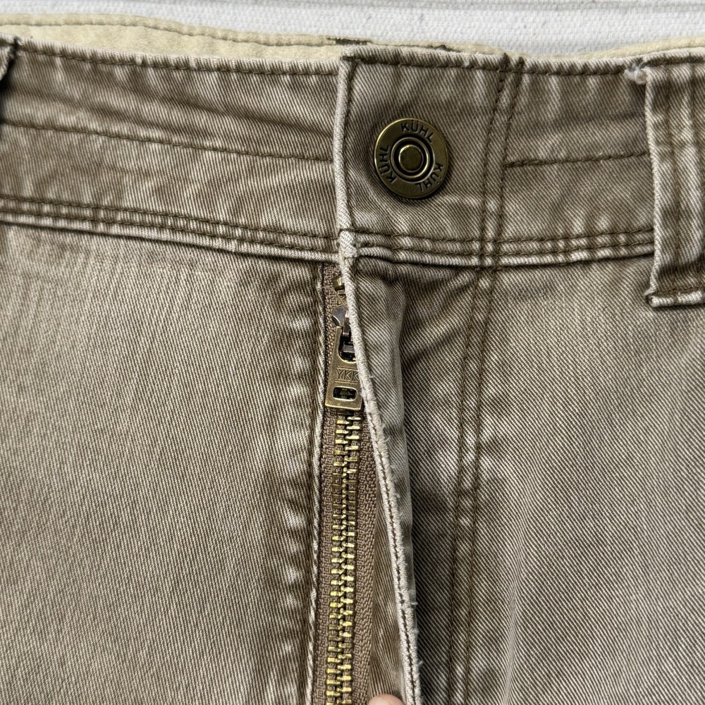 Kuhl Ryder Pants Mens 32x30 Beige Hiking Outdoor Stretch Workwear Distressed - Picture 5 of 16